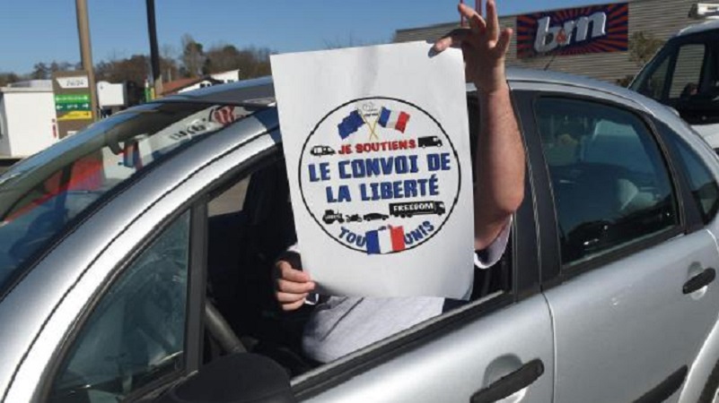 Covid-19: Un “Convoi de la liberté” en France dans le radar du renseignement