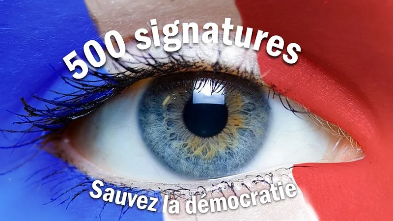Pétitions 500 signatures : Sauvons la démocratie !